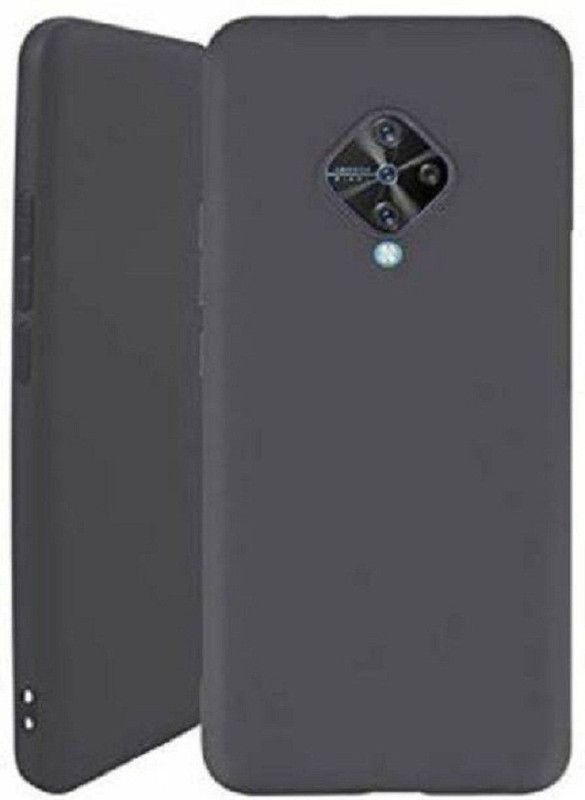 Sarju Back Cover for Vivo S1 Pro, Vivo S1 Pro  (Black, Grip Case)