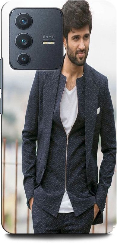 ORBIQE Back Cover for Vivo V23 Pro 5G VIJAY DEVARKONDA, ARJUN REDDY, KABIR SINGH, STYLISH STAR  (Multicolor, Hard Case, Pack of: 1)