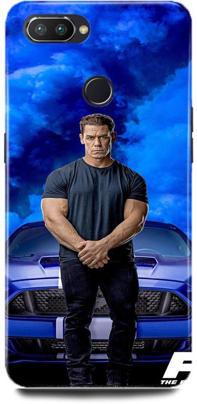 JUGGA Back Cover for OPPO F9 Pro, CPH1823, JOHN, CENA, FAST, AND, FURIOUS,9, POSTER  (Blue, Hard Case, Pack of: 1)
