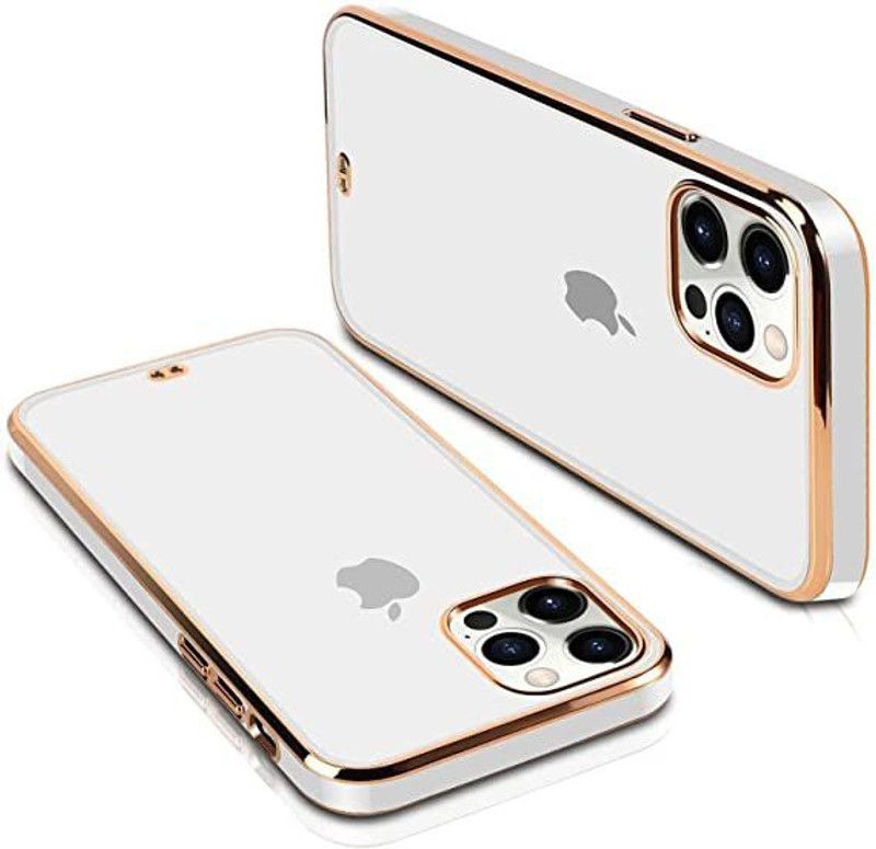 fi-yonity Back Cover for I phone 12 pro max  (White, Shock Proof, Pack of: 1)