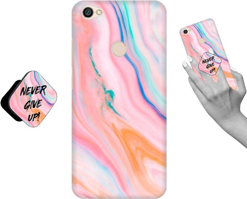 COBIERTAS Back Cover for Mi Redmi Y1  (Multicolor, Cases with Holder, Pack of: 1)