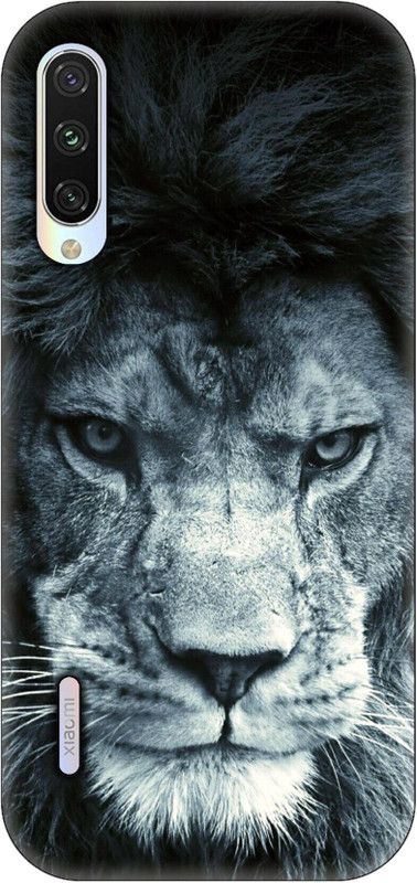 Smutty Back Cover for Mi A3, M1906F9SH, M1906F9SI - Lion Print  (Multicolor, Hard Case, Pack of: 1)