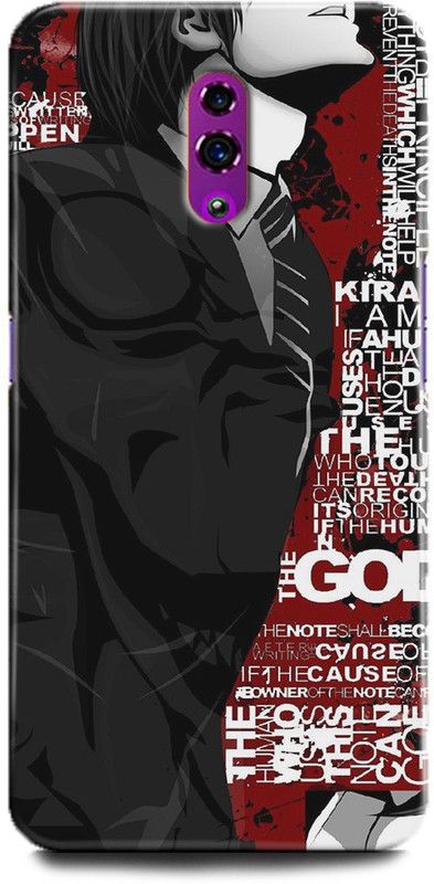 INTELLIZE Back Cover for Oppo Reno/CPH1919 death note,Printed  (Multicolor, Shock Proof, Pack of: 1)