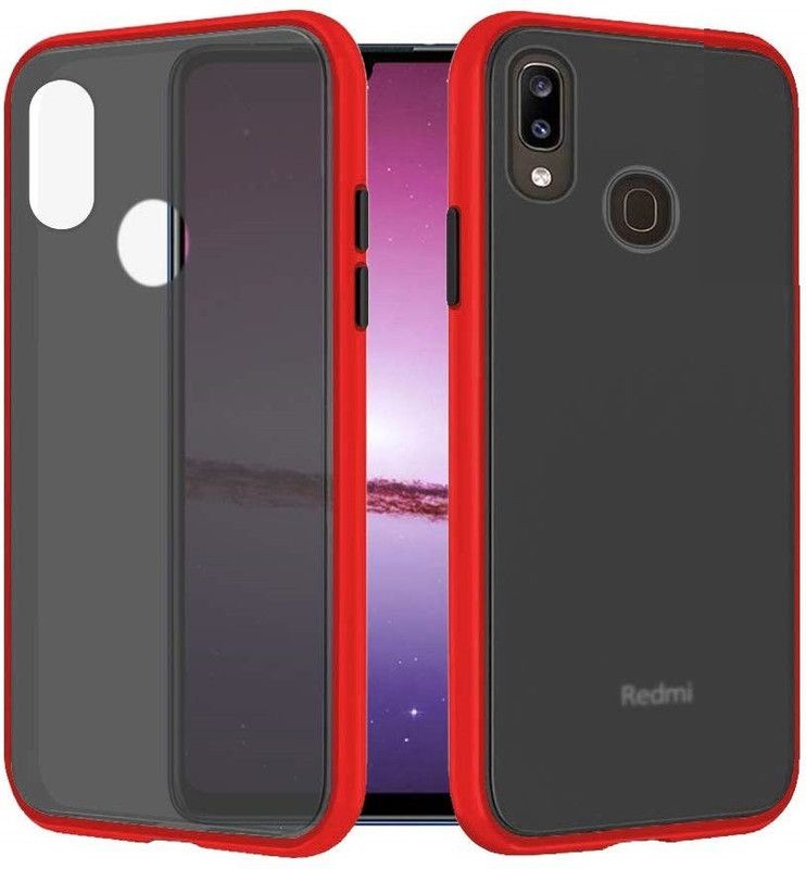 Power Back Cover for Mi Redmi Note 6 Pro  (Red, Shock Proof, Pack of: 1)