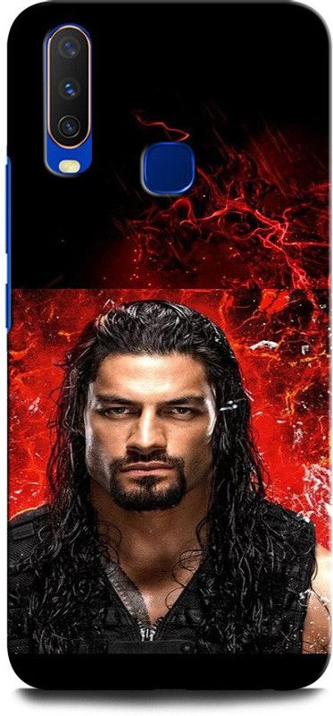 GRAFIQE Back Cover for Vivo Y12 1904/PD1901EF_EX ROMAN REIGNS, WWE, BODYBUILDER, WRESTLEMANIA, WRESTLER  (Multicolor, Shock Proof, Pack of: 1)