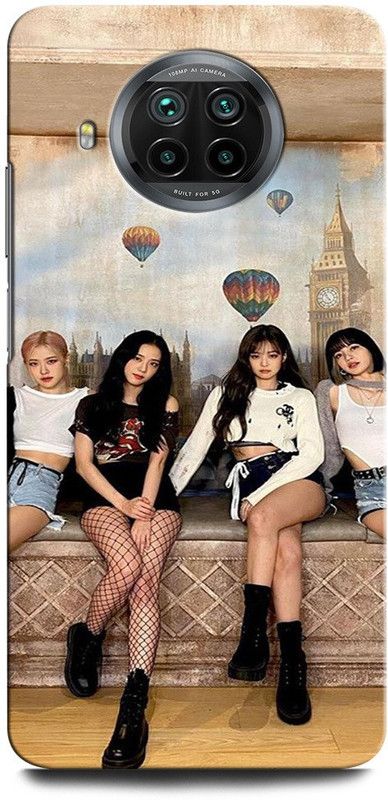 GRAFIQE Back Cover for Mi 10i m2007j17i LISA, JENNIE, ROSE, JISOO, BLACK PINK GIRL  (Multicolor, Shock Proof, Pack of: 1)