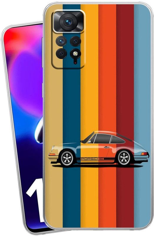 Mitvaa Back Cover for Redmi Note 11 Pro Plus 5G  (Multicolor, Dual Protection, Silicon, Pack of: 1)