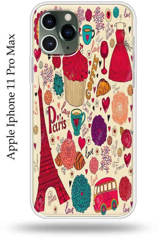 Mystry Box Back Cover for Apple Iphone 11 Pro Max  (Multicolor, Silicon, Pack of: 1)