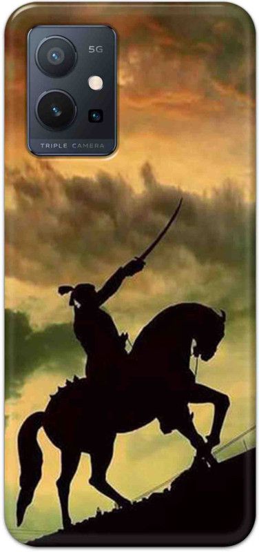 NDCOM Back Cover for Vivo T1 5G Chatrapati Printed  (Multicolor, Hard Case, Pack of: 1)