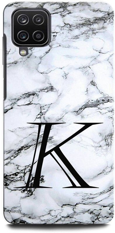 ORBIQE Back Cover for SAMSUNG Galaxy F22 K, K LETTER, K ALPHABET, DESIGN  (Multicolor, Hard Case, Pack of: 1)