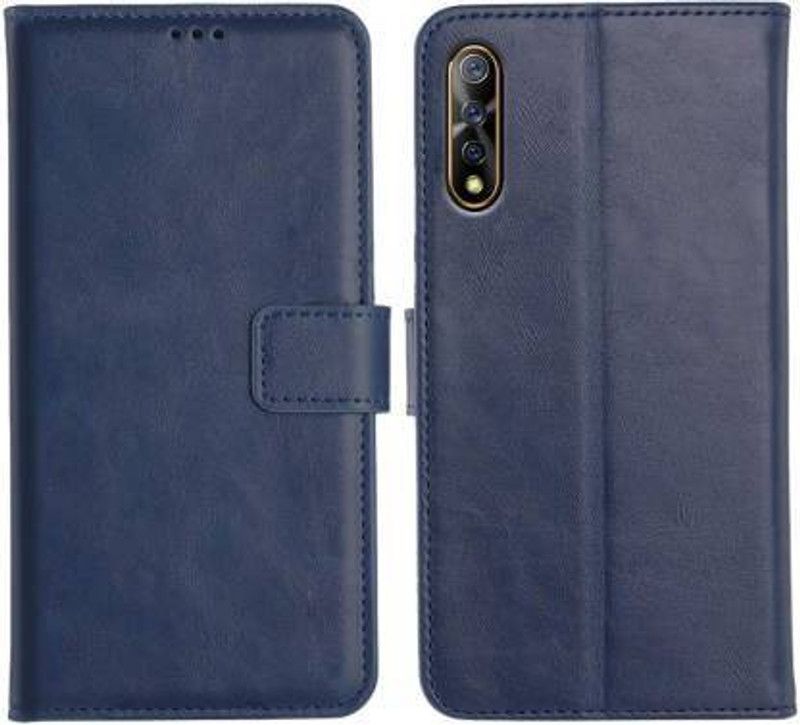 EmptyMinds Back Cover for Vivo S1  (Blue, Dual Protection, Pack of: 1)