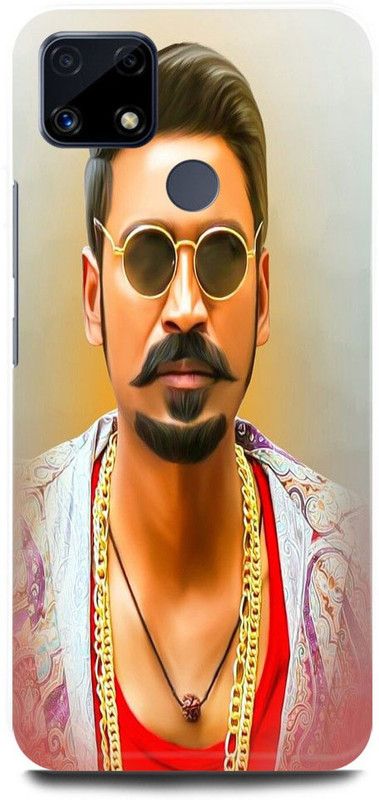 JUGGA Back Cover for realme C25, RMX3193, DHANUSH, SOUTH, HERO, ACTOR  (Multicolor, Hard Case, Pack of: 1)