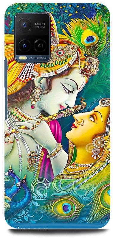 play fast Back Cover for Vivo Y33s, V2109 RADHA, KRISHAN, KRISHNA, KANHAIYA  (Multicolor, Hard Case, Pack of: 1)