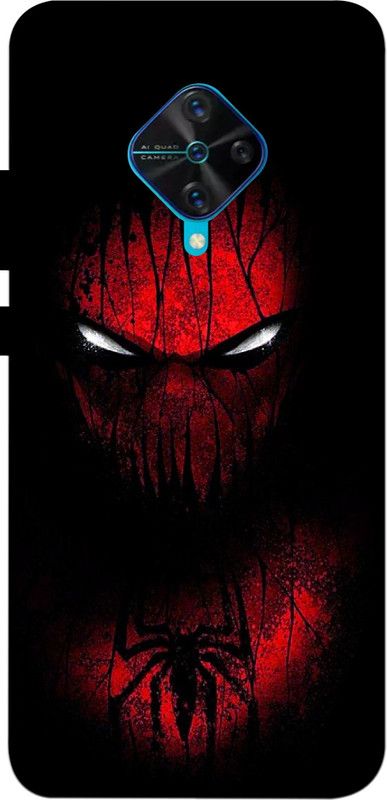 Faybey Back Cover for Vivo S1 Pro  (Black, Red, Hard Case, Pack of: 1)