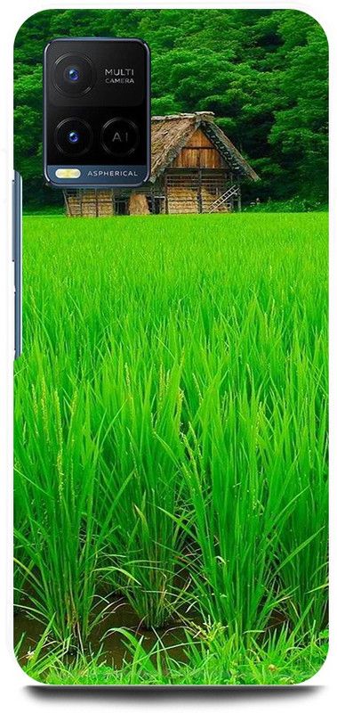 play fast Back Cover for Vivo Y33s  (Green, Pack of: 1)