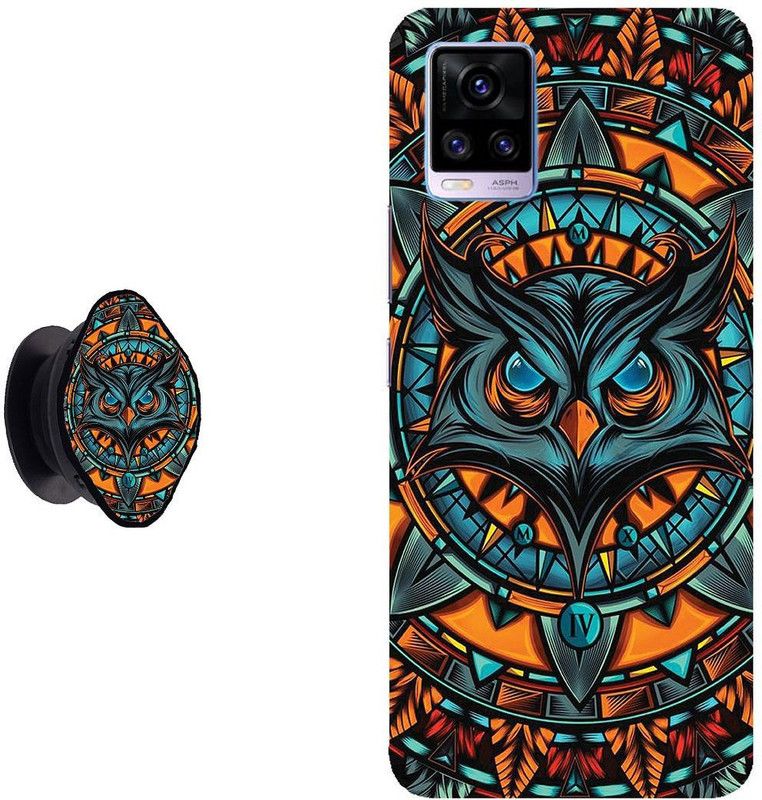 My Swag Back Cover for VIVO V21 (Multicolor, Cases with Holder)  (Multicolor, Cases with Holder, Pack of: 1)