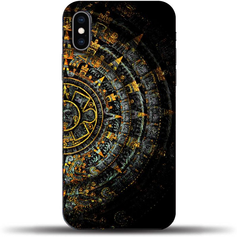 PhoneBukket Back Cover for Apple iPhone XS  (Black, Hard Case, Pack of: 1)