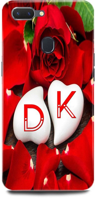 MP ARIES MOBILE COVER Back Cover for Realme 2/RMX1805,D Loves K Name,D Name, K Letter, Alphabet,D Love K NAME  (Multicolor, Hard Case, Pack of: 1)