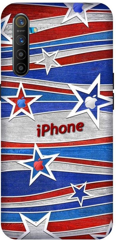 SSMORYA Back Cover for Realme XT Apple Design Printed Back cover  (Multicolor, Waterproof, Pack of: 1)