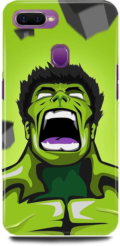 MP ARIES MOBILE COVER Back Cover for OPPO A5s, CPH1909,Hulk,Angry,Hulk,Marvel,Avengers,Superhero,captain,america,  (Multicolor, Hard Case, Pack of: 1)