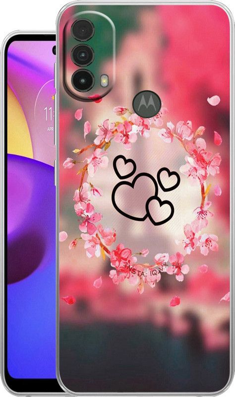 Mitvaa Back Cover for Motorola Moto E40  (Multicolor, Dual Protection, Silicon, Pack of: 1)