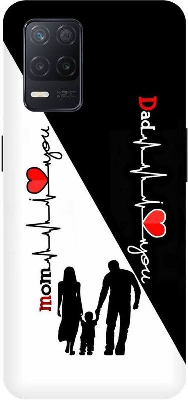 ThePrintlink Back Cover for Realme 8 5G, RMX3241, MOM, DAD, MOM LOVE, MAA, FATHER  (Multicolor, Shock Proof, Pack of: 1)