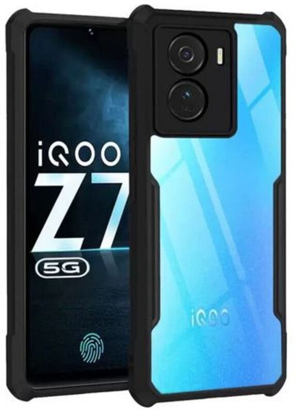 Chemforce Back Replacement Cover for IQOO Z7 5G, IQ00 Z7 5G, IP  (Transparent, Pack of: 1)