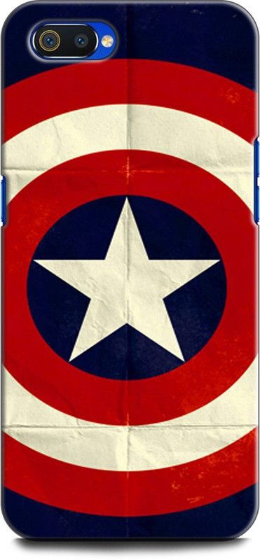 KEYCENT Back Cover for Realme C2 CAPTAIN AMERICA, AVENGER, SHIELD, COMICS, MARVEL, SUPEHERO  (Multicolor, Shock Proof, Pack of: 1)