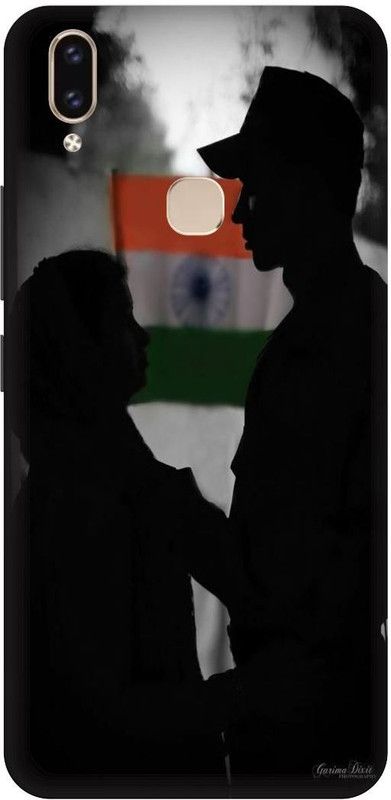THE NARAYANA COLLECTIONS Back Cover for VIVO V9 YOUTH-1727-ARMY,MAN,FAMILY,FOGI,INDAIN  (Multicolor, Hard Case, Pack of: 1)