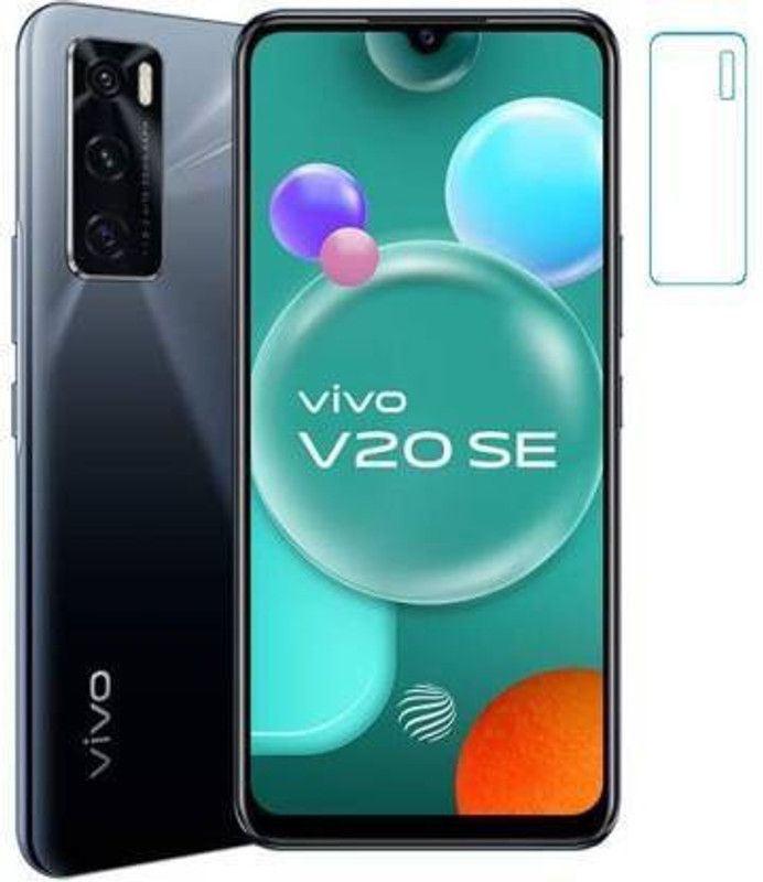 KJF Back Camera Lens Glass Protector for VIVO V20 SE  (Pack of: 1)