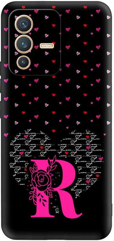 7PRINTZONE Back Cover for VIVO V23  (Multicolor, Flexible)