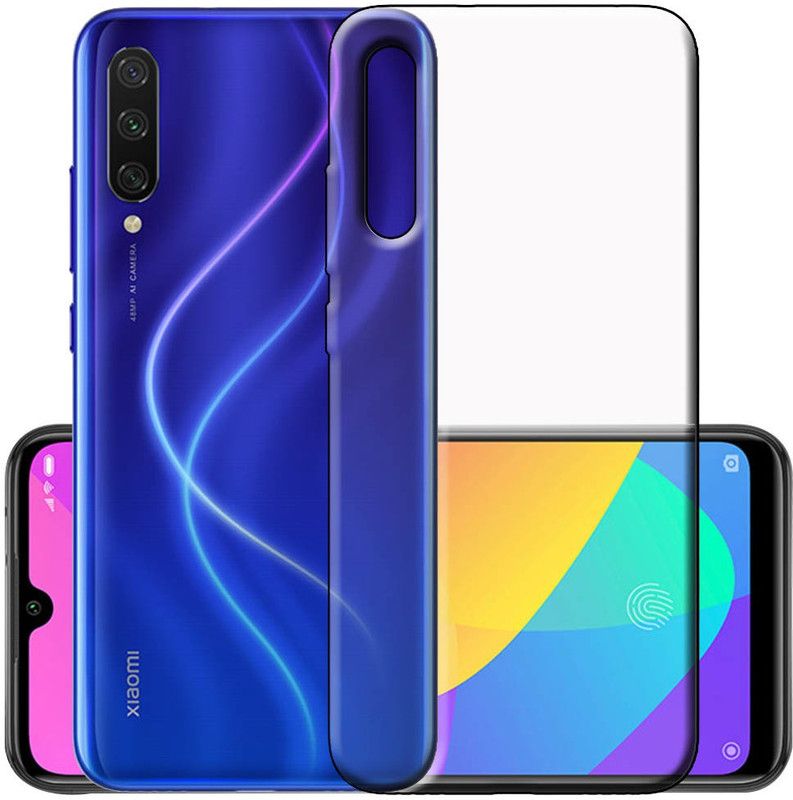 Snazzy Back Cover for Mi A3 Back Cover, Mi A3 Back Case  (Transparent, Grip Case, Silicon, Pack of: 1)