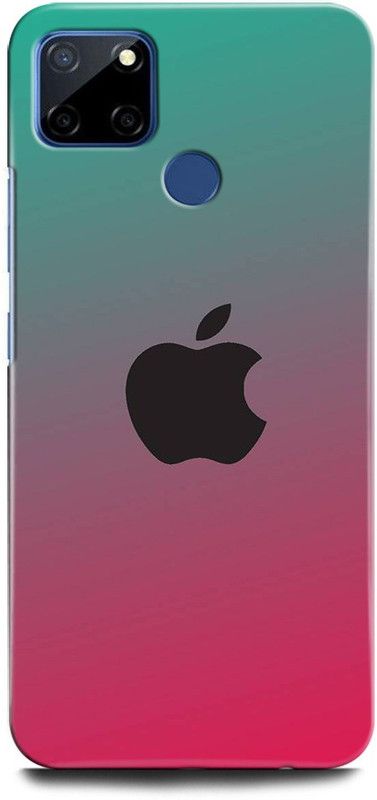 ORBIQE Back Cover for Realme C25 RMX3193 APPLELOGO, APPLESIGN, APPLEEMBLEM  (Multicolor, Hard Case)