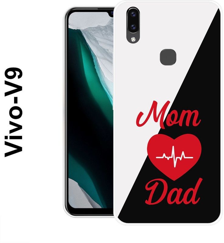 BAGRA Back Cover for Vivo V9, Vivo V9 Pro, Vivo V9 Youth  (Black, White, Silicon)