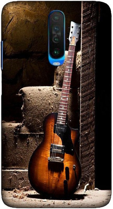 CROKIAN Back Cover for POCO X2 Guitar Back Cover  (Multicolor, Hard Case, Pack of: 1)