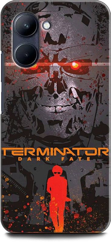 WallCraft Back Cover for Realme C33, RMX3624 TERMINATOR, DARK, ARNOLD  (Multicolor, Dual Protection, Pack of: 1)