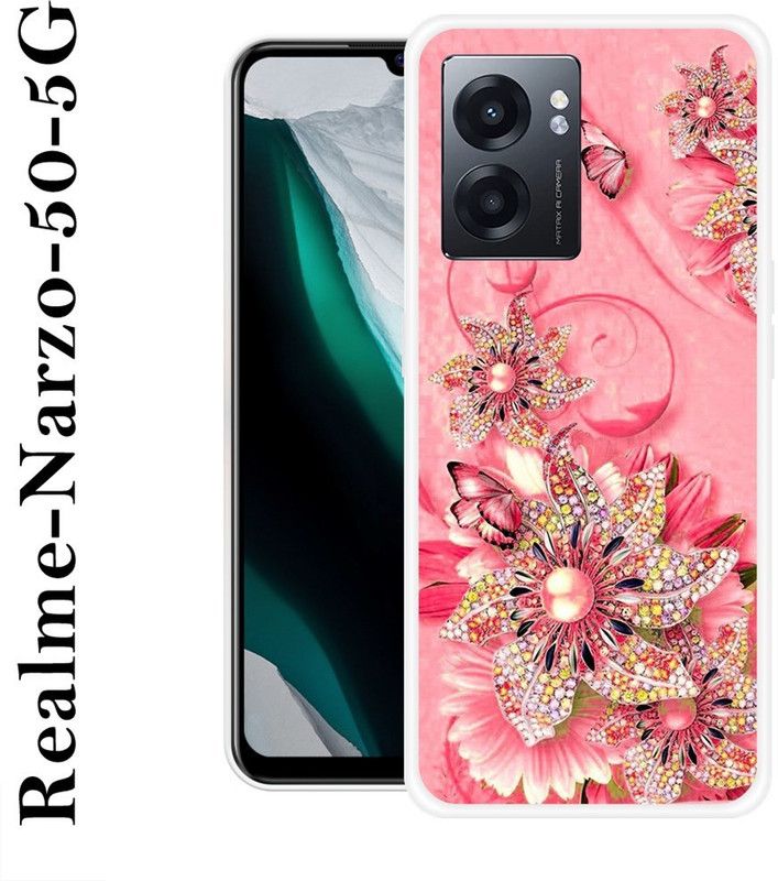 KLC Back Cover for Realme Narzo 50 5G  (Multicolor, Silicon)