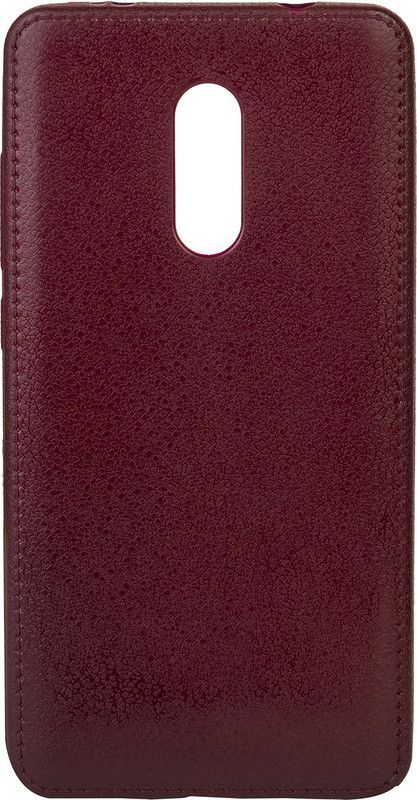 GLOBEX Back Cover for Mi Redmi Note 4  (Maroon, Dual Protection, Silicon)