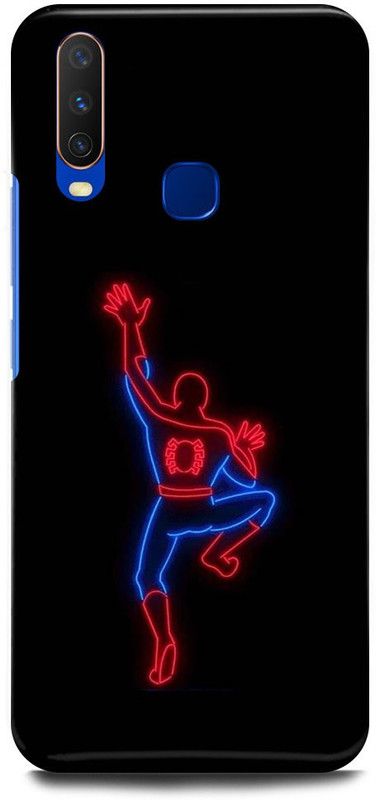 FUGGA Back Cover for Vivo Y12, 1904, SPIDERMAN, AVENGER, MARVEL, SUPER, HERO, LOVER  (Multicolor, Hard Case, Pack of: 1)