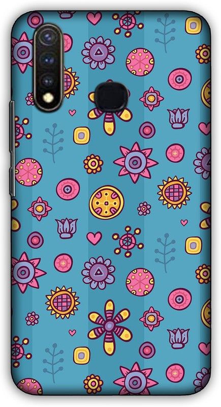 artocus Back Cover for Vivo Y19, Vivo Y19 Design Printed Back Cover  (Multicolor, Hard Case)