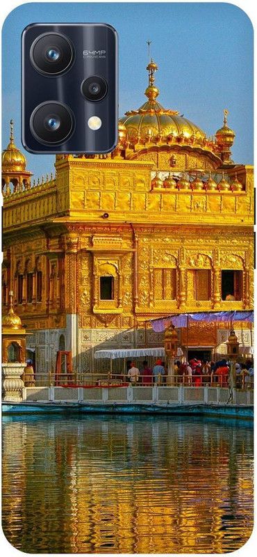 THE NARAYANA COLLECTIONS Back Cover for REALME 9 PRO- RMX3471-SAWARN,MANDIR,PUNJABI,BANA,JI  (Multicolor, Hard Case, Pack of: 1)