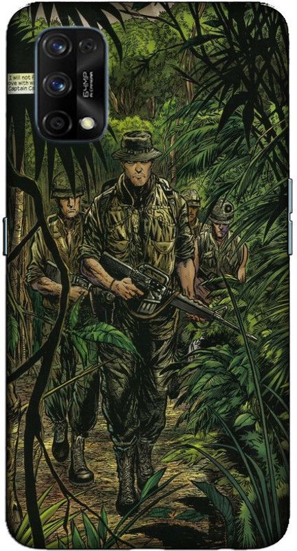 CROKIAN Back Cover for Realme 7 Pro Soldier Back Cover  (Multicolor, Hard Case, Pack of: 1)