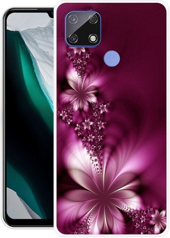 Sswastik Back Cover for Realme C25  (Multicolor, Grip Case, Silicon)