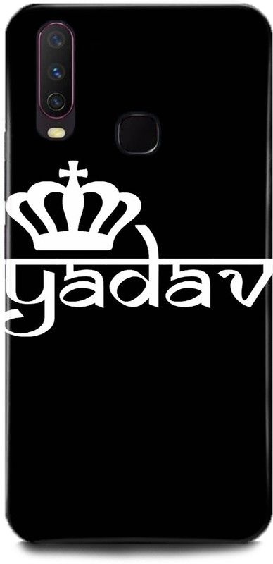 MP ARIES MOBILE COVER Back Cover for Vivo Y11, Vivo 1906,yadav,yadav,ji,  (Multicolor, Hard Case, Pack of: 1)