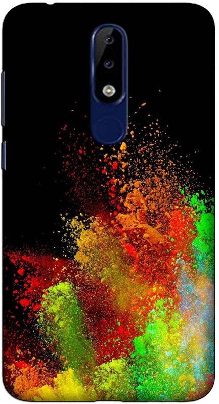 CROKIAN Back Cover for Nokia 6.1 Plus Colour Back Cover  (Multicolor, Hard Case, Pack of: 1)
