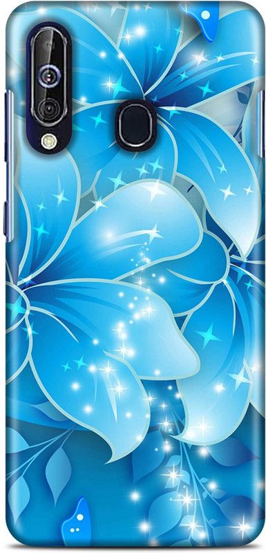 Sankee Back Cover for Samsung Galaxy A60  (Blue, Hard Case)