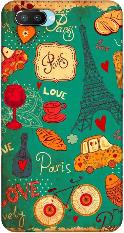 SUPER CASE Back Cover for Realme C1 2019 Back Cover, Back Case  (Multicolor, Grip Case, Silicon, Pack of: 1)