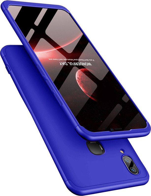 Kapa Back Cover for Vivo V9, Vivo V9 Pro, Vivo V9 Youth  (Blue, Pack of: 0)