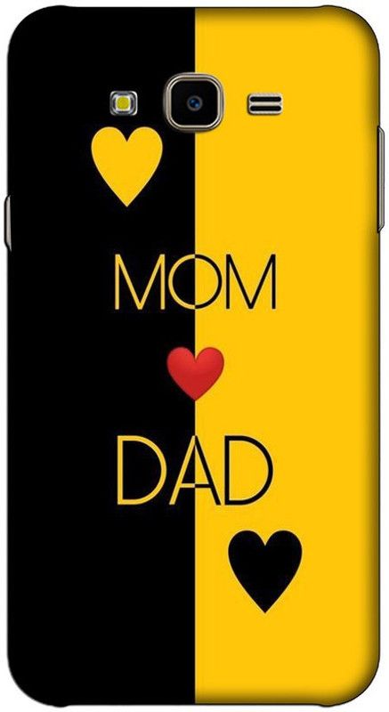 CROKIAN Back Cover for Samsung Galaxy J7 Nxt Mom dad love Back Cover  (Multicolor, Hard Case, Pack of: 1)