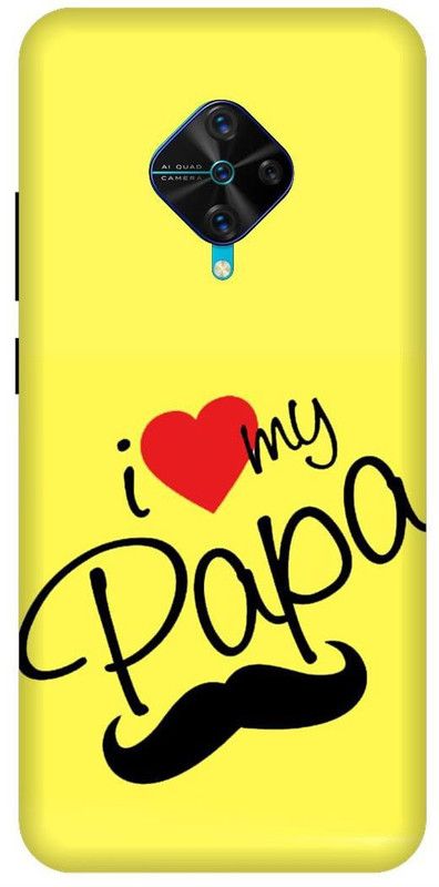 SSMORYA Back Cover for Vivo S1 Pro, Dad Love Printed  (Multicolor, Shock Proof, Pack of: 1)